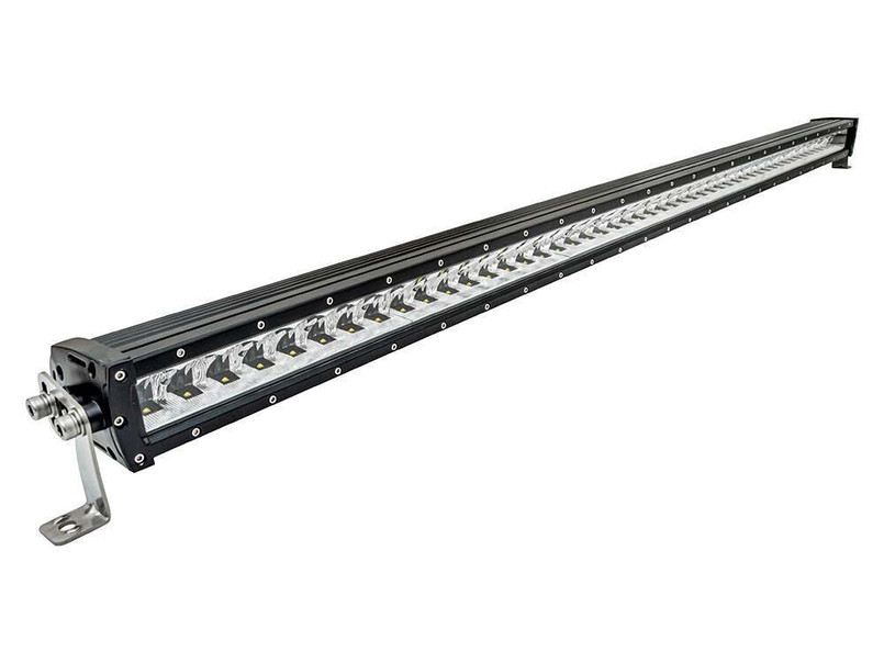 DA3293 - 240W LED Single Light Bar for Land Rover Vehicles - 48 x 5w Cree LEDS - 1299mm x 85mm x 63mm Image 1
