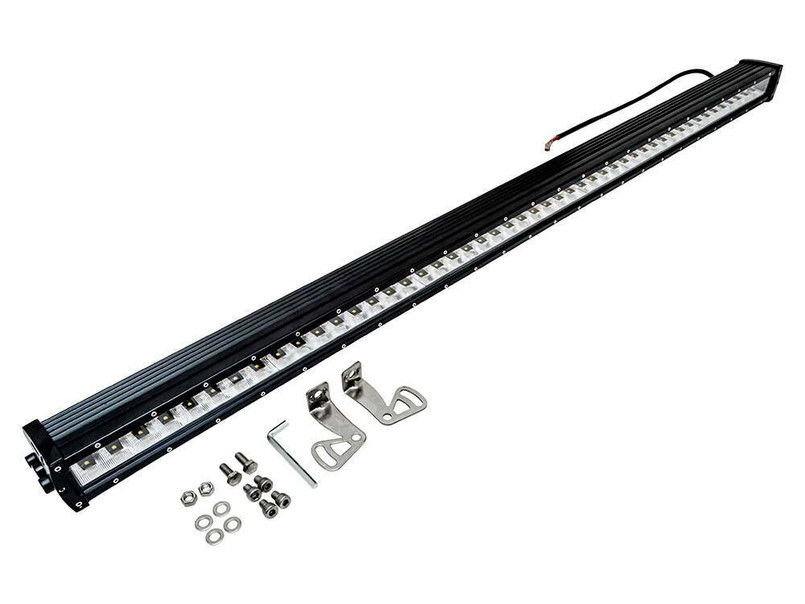 DA3293 - 240W LED Single Light Bar for Land Rover Vehicles - 48 x 5w Cree LEDS - 1299mm x 85mm x 63mm Image 4