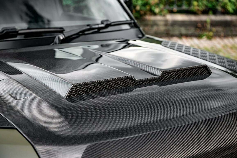 BKBLD2CB - Exposed Carbon Vented Bonnet - Land Rover Defender 2020 - Chelsea Truck Company Image 10
