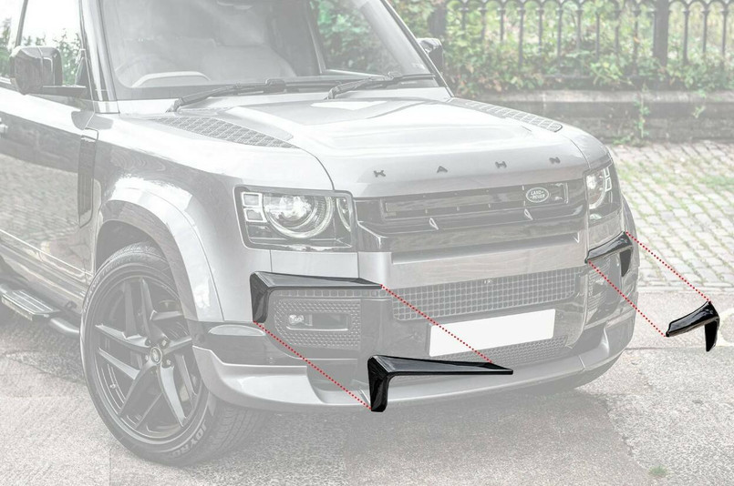 BCBLD2AB - Land Rover Defender 2020 - Bumper Vents - by Chelsea Truck Company Image 2