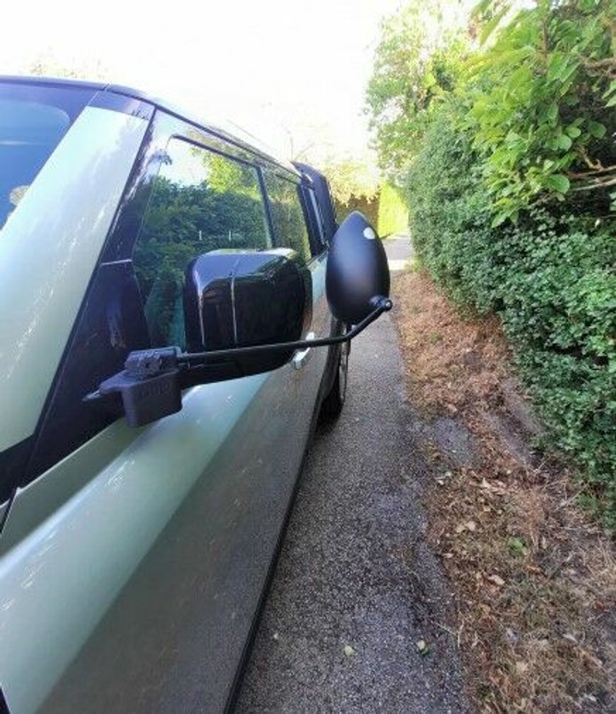 L663TMMK - 2020 Defender L663 Tow Mirror Mount Kits - now suits 13-16mm Mirror bars Image 2