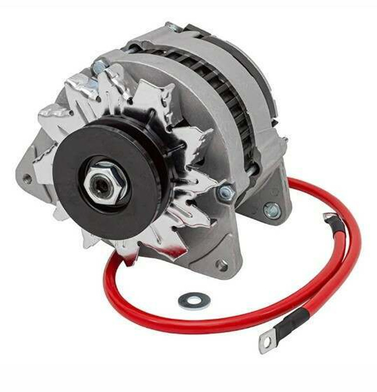 DA7195 - Uprated 70 Amp Alternator for Land Rover Defender 200TDI - This Alternator Upgrade Kit Includes Cable Image 1