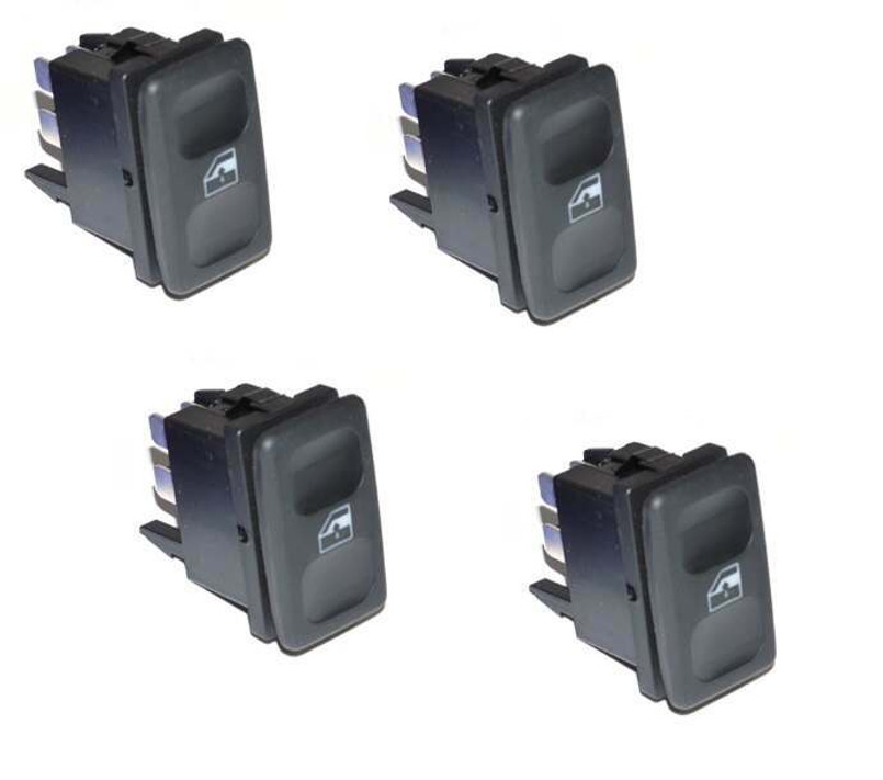 AMR2496 - Set of 4 Electric Window Switches for Discovery 1 and Range Rover Classic - Fits from 1994 Onwards Image 1