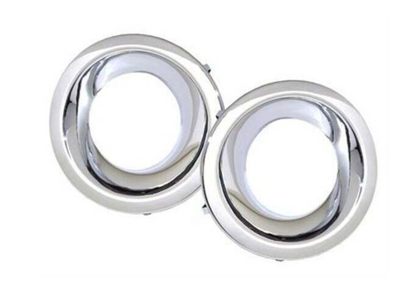 LRF255 - Fog Lamp Bezel Covers in Chrome for Land Rover Freelander 2 - Fits up to 2011 - Comes as a Pair Image 1