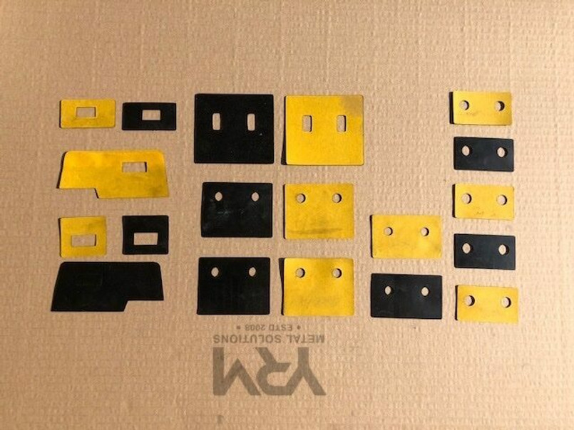 YRM1920A - Body to Chassis Rubber Gasket Kit - Land Rover Defender 110 4/5 Door Pre TD5 Image 1