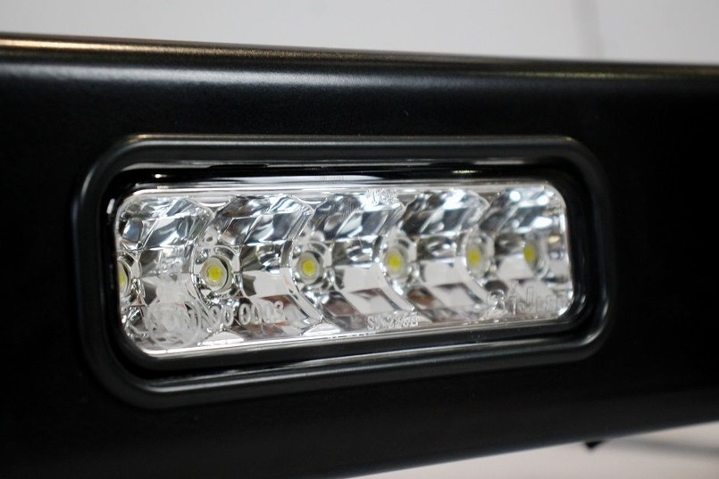 LRI37065 - Heavy Duty Winch Bumper with DRL Lights - Land Rover Defender Spectre Image 3