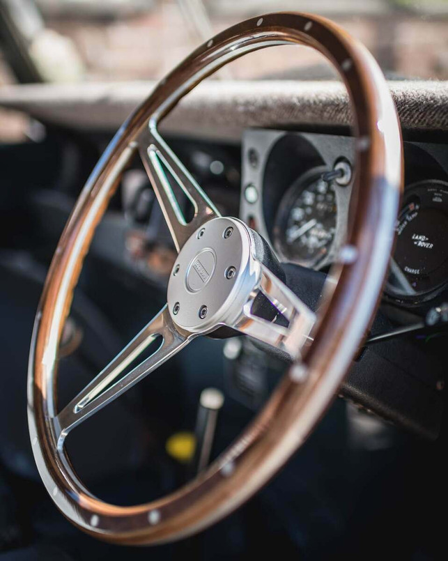 EXT900-64 - Evander Steering Wheel with Series Boss Kit from Exmoor Trim Image 7