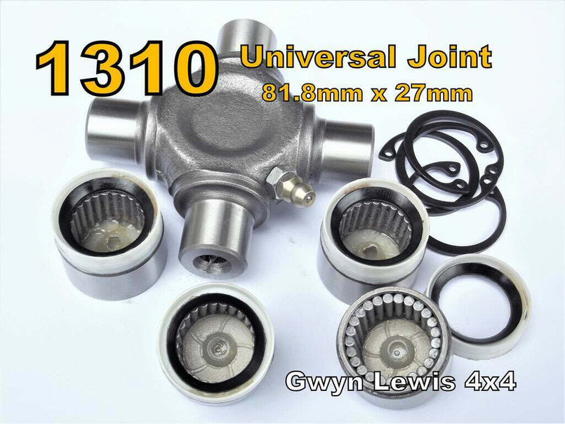 GL1093 - Land Rover Defender Single Heavy Duty Wide Angle Prop UJ - 81.8 x 27mm by Gwyn Lewis Image 1