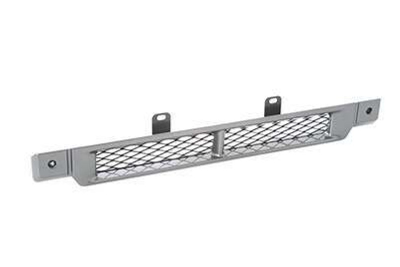 KBX6421 - KBX Lower Splitter Grille for Land Rover Defender with Air Conditioning - Brunel Silver Grey with Premium Stainless Mesh Image 1