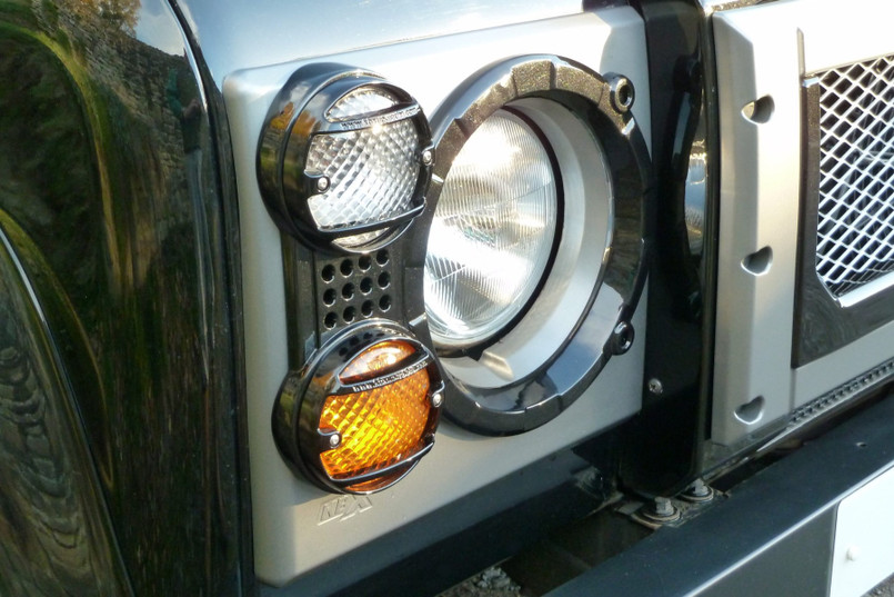 KBX-19 - Pair of Front KBX Bezels for NAS Land Rover Defender - Choice of Colours Available Image 1