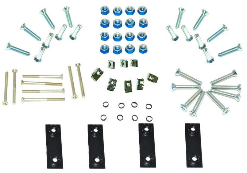 LRC10098 - Land Rover Defender and Series Front & Rear Door Screw Set - Original Cross Head Screws - Perfect for Restorations Image 1