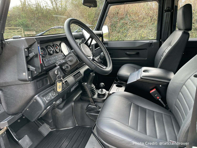 EXT338 - Pair of Classic Front Heated Seats for Land Rover Defender 1983-2016 - by Exmoor Trim Image 7