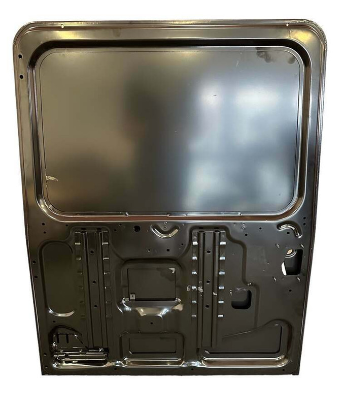 LR075816COM - One Piece Steel Puma Rear Door for Commercial Land Rover Defender Models - 1983-2016 - NO WINDOW Image 2