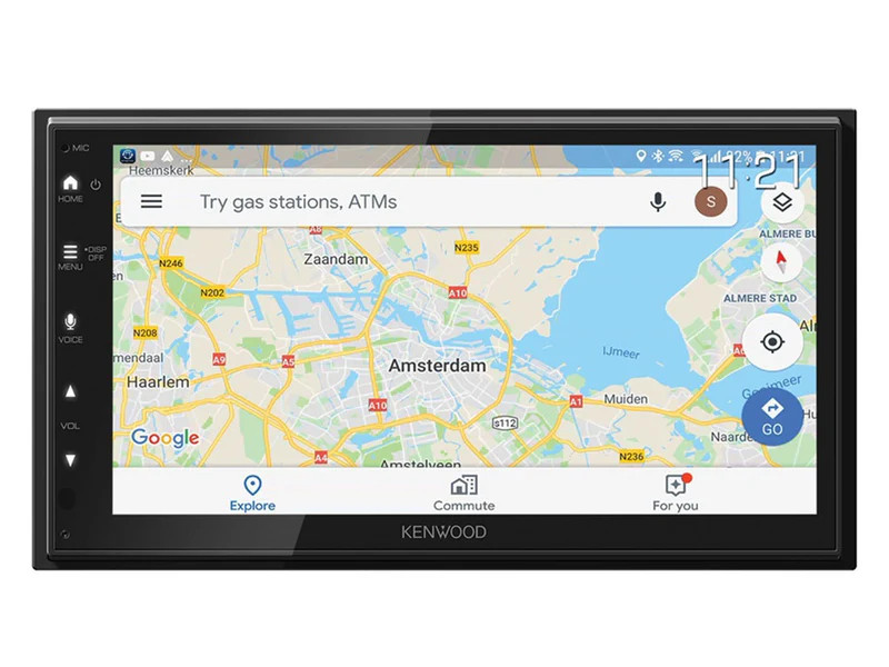 DMX6523DABS - Kenwood Double DIN Wireless CarPlay Head Unit Image 3