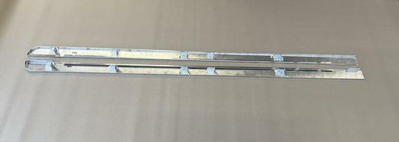 YRM468 - 3mm Thick Aluminium Outer Sill Rail (Pair) - Land Rover Defender 130 Double Cab - by YRM Image 3