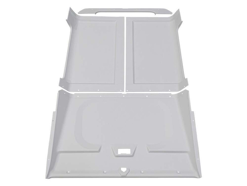 DA3694 - Headlining Kit for Land Rover Defender 90 - CSW (Image shows 110) - In Ripple Grey - Manufactured from Plastic to Avoid the Saggy Headliner!! Image 1