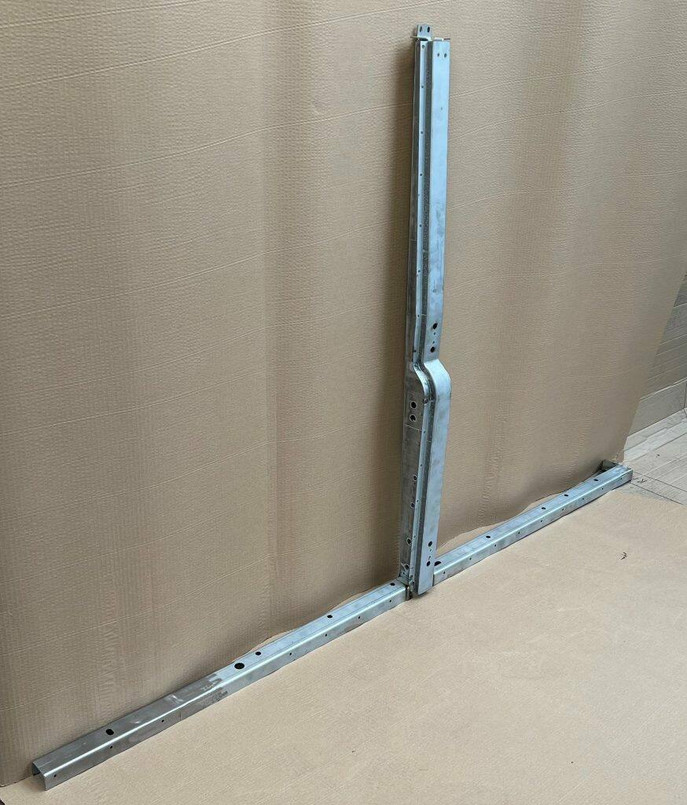 YRM467 -  Complete RHS Side Frame Assembly - Land Rover Defender 130 Double Crew Cab - by YRM Image 1
