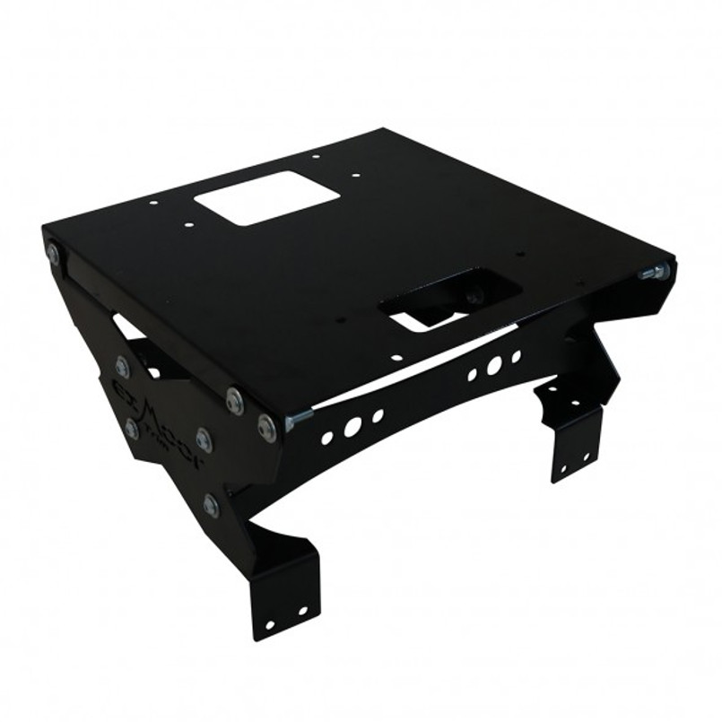 EXT010-13 - Second Row Storage Mount Kit (Plate & Frame) - Mount A Cubby Box In Place Of A Seat - For Use With Premium Second Row Seats - by Exmoor Trim Image 1