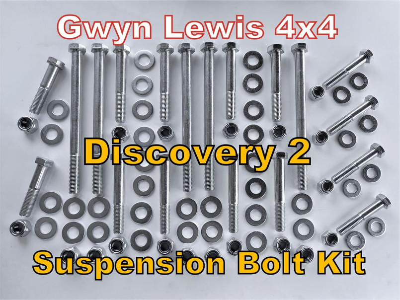 GL1269 - Full Suspension Arm Bolt Kit - Discovery 2 - by Gwyn Lewis Image 1