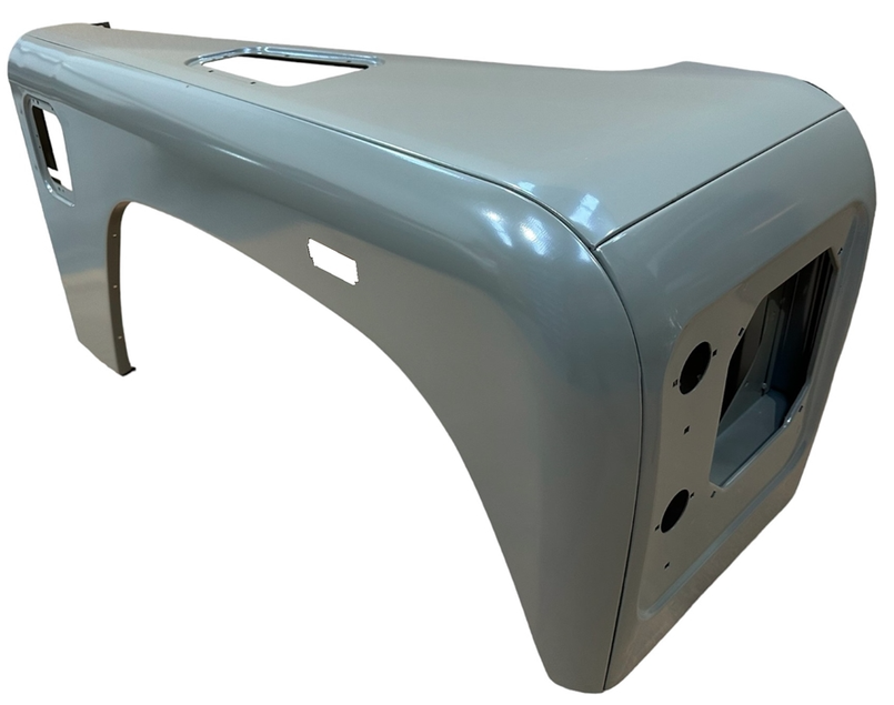 JWP8160 - Complete RH Front Wing Top & Front & Side Assembly to Fit Defender TD5 and Puma TDCi 98-16 - HEAVY DUTY STEEL Image 1