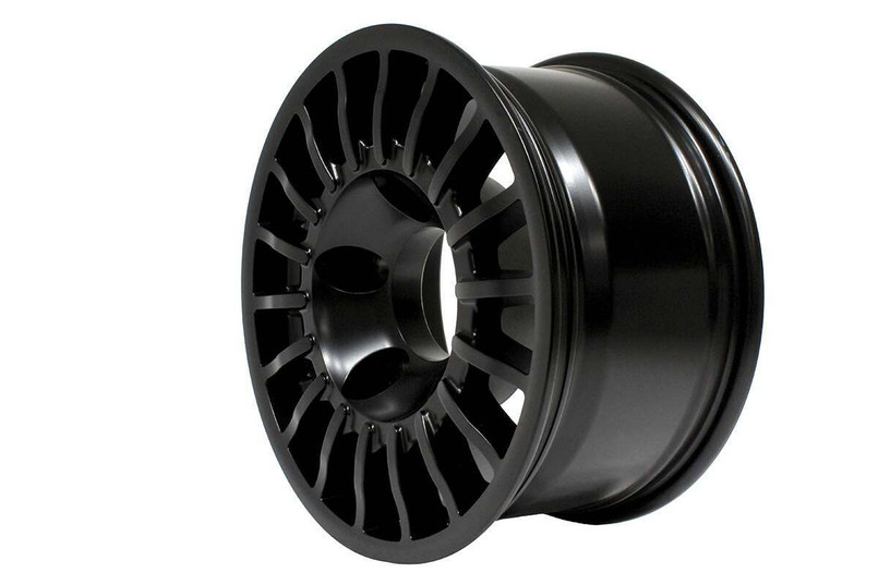 TF161B - Winrace T Multi-Spoke Alloy Wheel - 16"x8" ET15 - Black - Land Rover Defender, Discovery 1 and Range Rover Classic Image 2