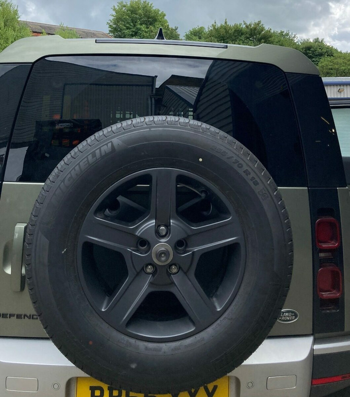 NEWDEFSWLK - Spare Wheel Lock - Land Rover Defender 2020 Image 1