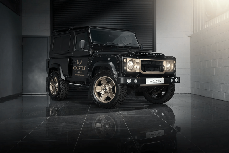 WACMF9251V1C - Land Rover Defender (1991-2016) Mondial Retro 20"x9" Light Alloy Wheel by Chelsea Truck Company Image 14