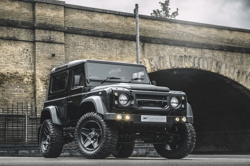 WACMF9251V1C - Land Rover Defender (1991-2016) Mondial Retro 20"x9" Light Alloy Wheel by Chelsea Truck Company Image 18