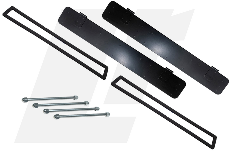 LRC10880 - Right & Left Bulkhead Vent Flap & Seal Kit - Land Rover Defender (83-06) & Series Image 1