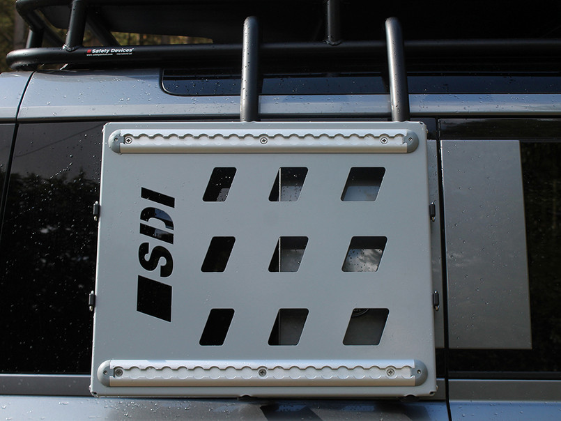 DA3568 - Side Mounted Accessory Rack - Land Rover Defender 90/110/130 - 2020 onwards - By Safety Devices Image 3