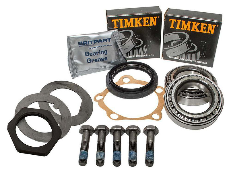 DA2386 - Rear Wheel Bearing Kit for Range Rover Classic All ABS Vehicles - Wheel Bearings, Flange Bolts and Gasket, Hub Seals, Hub Cap and Lock Tabs - Available with Hub Nut Socket Tool Image 2