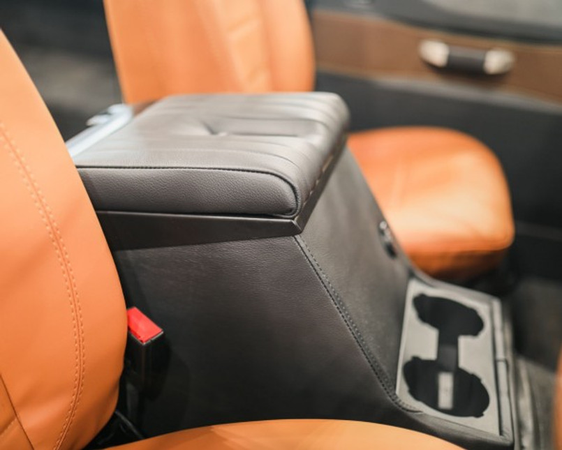 EXT160 - Security Lock Box - Secure Premium Cubby Loc Box for Land Rover Defender by Exmoor Trim - Comes in Selection of Trim Options Image 11