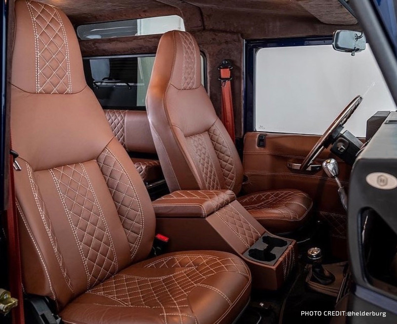 EXT307-PREM - Premium Puma Front Seat as Fitted to Defender 2013 Onwards - Comes as Front Pair - Choice of Trims Available - Will Fit All Land Rover Defenders - by Exmoor Trim Image 2