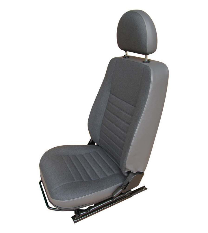 EXT306 - Front Seat as Fitted to Puma Defender 2007 Onwards - Left Hand - Choice of Trims Available - Will Fit All Land Rover Defenders Image 1