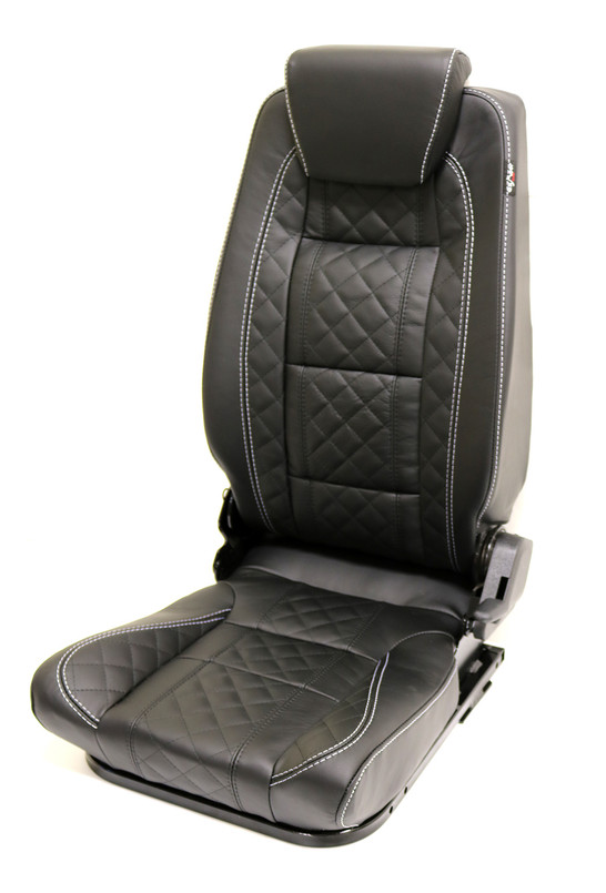 EXT010-3C - Premium High Back Second Row Seat - Centre Seat for Defender - By Exmoor Trim - Available In Multiple Trim Options Image 4
