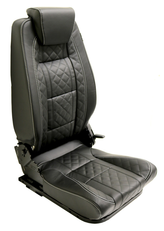 EXT010-3C - Premium High Back Second Row Seat - Centre Seat for Defender - By Exmoor Trim - Available In Multiple Trim Options Image 6