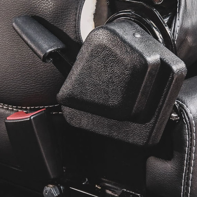 EXT053-LH - Premium Lock and Fold Load Space Seat for Land Rover Defender - Left Hand - by Exmoor Trim - Comes in Multiple Trim Options Image 8
