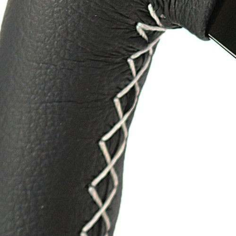 EXT900WBLSB-WS - Williams Black Leather Silver Spoked 15" Steering Wheel with White Stitching including Steering Boss - By Exmoor Trim - IN STOCK READY FOR DISPATCH Image 2