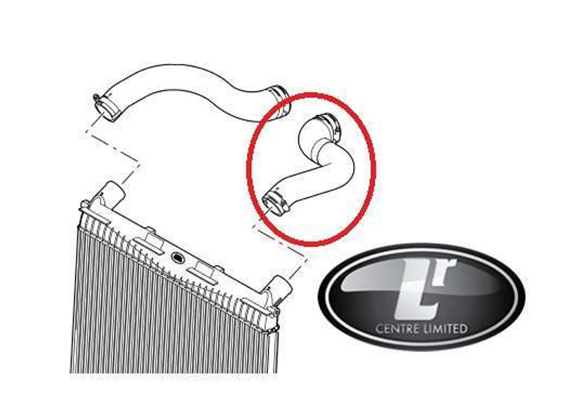 PNH500500 - Range Rover L322 Intercooler Pipe - 3.6 TDV8 - Left Hand N/S Pipe - Fits 2007 Onwards Image 1