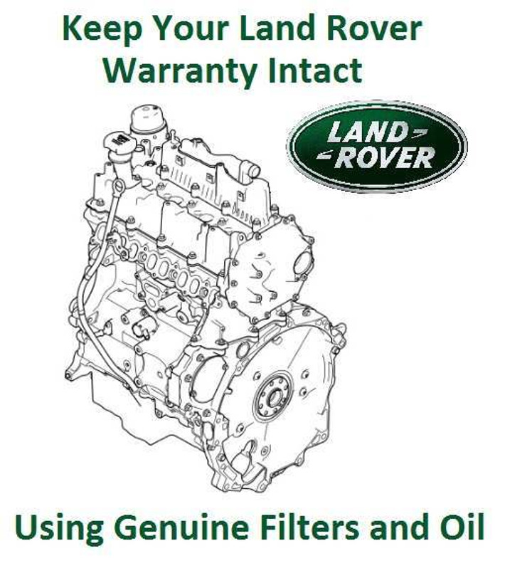 Evoque Mk 1 2.0 Diesel Services - Genuine Filters and Oil Image 1