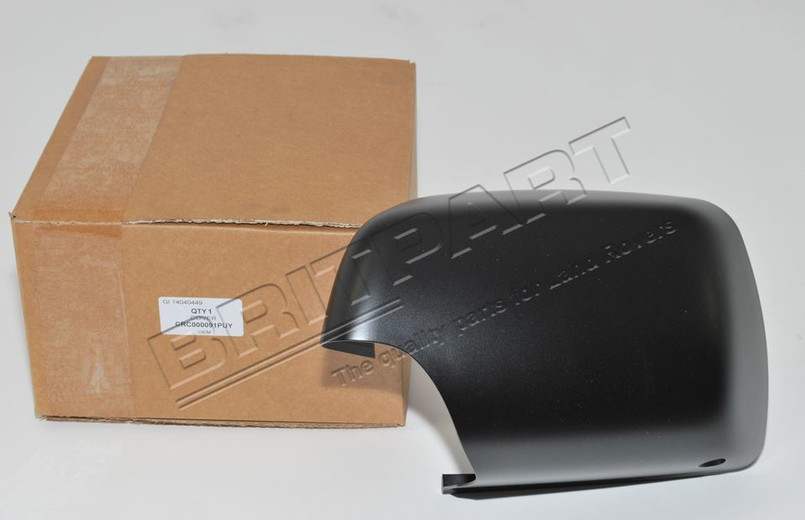 CRC000091PUY - Left Hand Mirror Cover for Range Rover L322 - Comes in Black - Fits up to end 2004 (With Puddle Lamp) Image 2