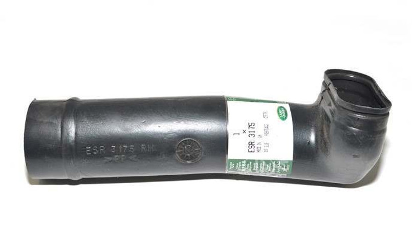 ESR3175 - Defender Air Duct Pipe on 300TDI and TD5 - Fits to Air Vent on Right Hand Wing - Genuine Land Rover Option Available Image 1