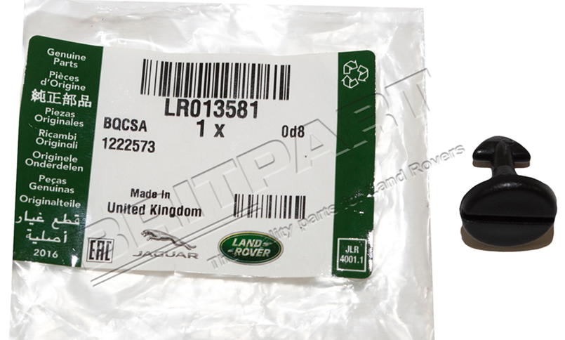 LR013581 - Trim Clip for Fuse Box Cover on Defender from 2007 Onwards Image 1