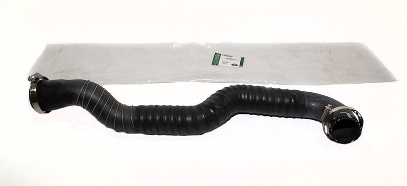 LR061831 - Defender Intercooler Hose for 2.2 from 2014 Onwards - Fits from Intercooler to Turbo - Genuine Land Rover Option Available Image 1