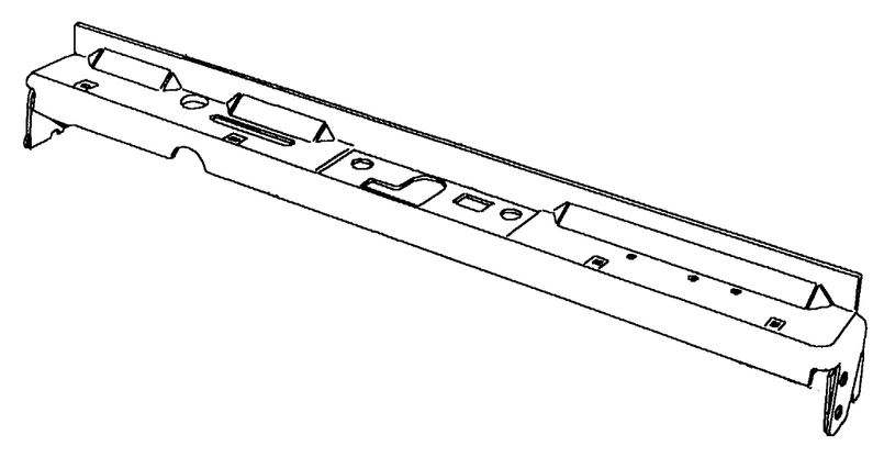 MTC7140 - Bonnet Locking Platform Assembly - Defender - up to 1994 Image 1