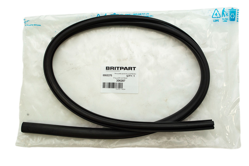 306287 - Glazing Filler Strip Rubber Seal - 5mm Glass - For Series & Defender Rear Quarter Windows up to 1986 Image 1