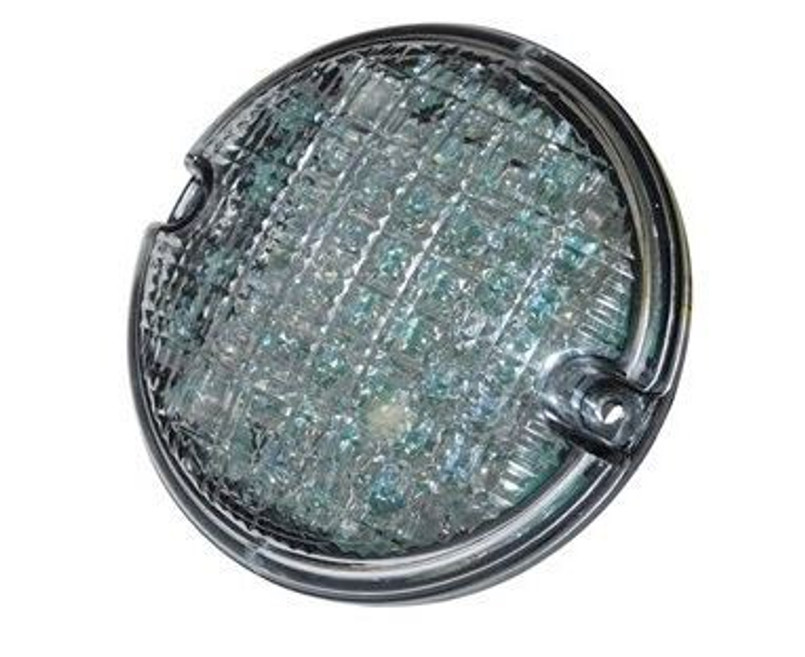 LR008975 - 95mm LED Fog Lamp for Land Rover Defender - Fitted to SVX - Flashes Red Image 2