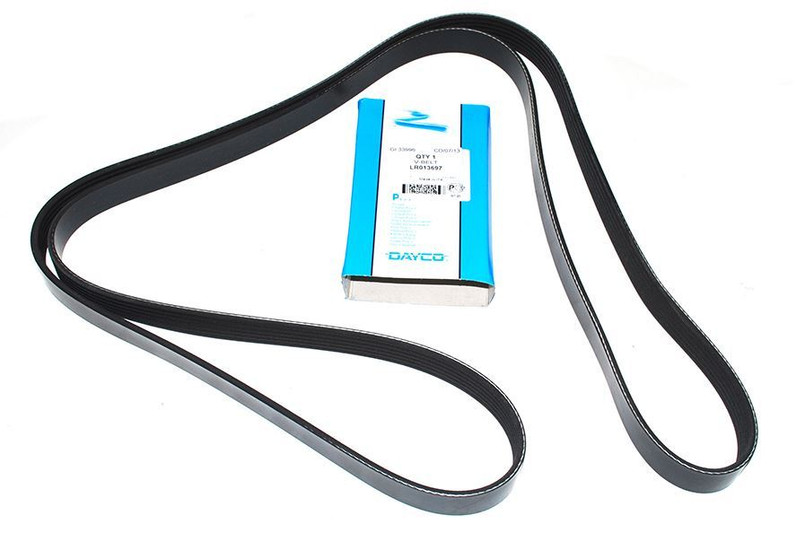 LR013697 - Alternator Belt for Range Rover Sport and Discovery 4 - Fits 3.0 TDV6 Engines from 2009 Image 2