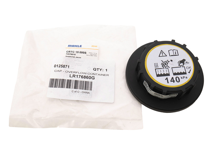 LR176860 - Expansion Tank Cap for Land Rover and Range Rover Vehicles - See Details for Applicable Engines Image 2