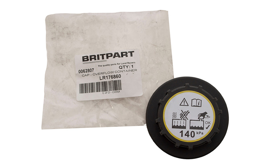 LR176860 - Expansion Tank Cap for Land Rover and Range Rover Vehicles - See Details for Applicable Engines Image 3